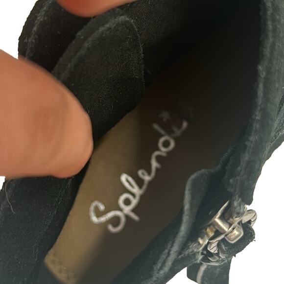 Splendid black suede ankle boots - Picture 4 of 7